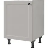 Nobilia Spülenschrank Cascada 60 x 58,3 x 87 cm Grau