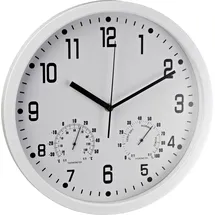 Alco Wanduhr 35,0 cm 188-10 weiß