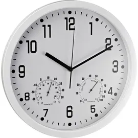Alco Wanduhr 35,0 cm 188-10 weiß