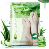 P-Beauty Cosmetic Accessories Fußmaske Hornhautentferner Fusspeeling Socken Fußpflege mit Aloe Vera, 1-tlg.