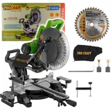 PROCRAFT PGS305 Kapp- und Gehrungssäge 2000 W inkl. 305 mm Sägeblatt & Staubfangbeutel