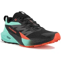Salomon Sense Ride Herren Black/Bay/Cherry Tomato 46
