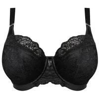 Elomi BH Brianna Underwire Padded Half Cup Bra Schwarz J 75 Damen