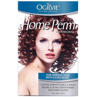 Ogilvie The Original Home Perm Dauerwelle Set für normales Haar Langfristige Locken und Wellen