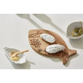 r√§der design Austern Salz- / Pfefferstreuer Set 2-teilig Weiß