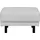 Home Affaire Polsterhocker AGNIA 70 x 43 x 64 cm Grau