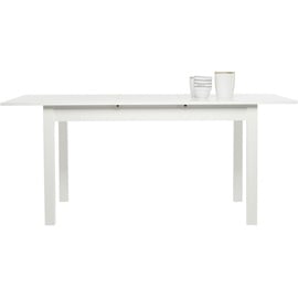 Finori Mid.you Esstisch Weiß, rechteckig, 80x76.5x140 cm ausziehbar Esszimmer, Tische, Esstische, Esstische ausziehbar