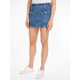 Tommy Jeans rock »BELTED ZIPPER SKIRT BH7036«, Gr. 31, Denim medium) , 44033136-31