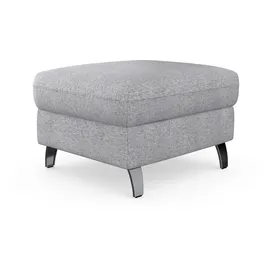 sit&more Stauraumhocker Grenoble 66 x 48 x 76 cm Silber