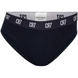Cristiano Ronaldo CR7 Basic Slip 3er Pack Weiß / Grau / Dunkelblau M