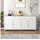 stilvora Sideboard 160 x 75 x 37 cm Weiß