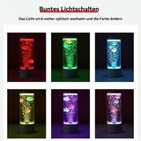 feinlux Lavalampe CT1072-Weiß weiß