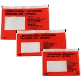 SOENNECKEN Dokumententasche Lieferschein- Rechnung DL mF sk rt 250 St./Pack.