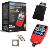 BLUE Technology Professional Schichtdickenmessgerät Lackdickenmessgerät Kugelsonde P-13-FE | Stahl Coating Thickness Gauge | Lacktester für Auto | Hergestellt in EU