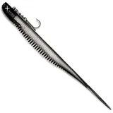 Monkey Lures Stalking Lui 25 cm - Vertikal Angeln Köder - Zander Gummifisch, Zander Angeln, Zanderköder, Vertikalangeln, Kunstköder zum Raubfischangeln, Angelköder, Ghostface