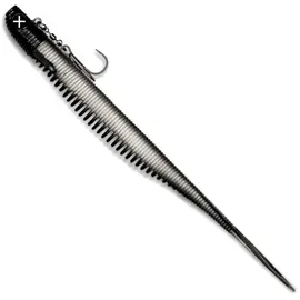 Monkey Lures Stalking Lui 25 cm - Vertikal Angeln Köder - Zander Gummifisch, Zander Angeln, Zanderköder, Vertikalangeln, Kunstköder zum Raubfischangeln, Angelköder, Ghostface