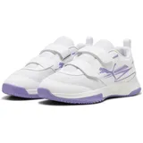 Puma Varion II Hallenschuhe mit Klettverschluss Kinder 04 white/lavender alert 31
