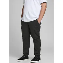 Jack & Jones PlusSize PAUL FLAKE Cargohose Schwarz 44 5XL