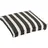 H.O.C.K. Classic Streifen Sitzkissen 50 x 50 cm Schwarz