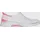 SKECHERS Go Walk 7 - Mia Weißes Textil, neonrosa Besatz, 37
