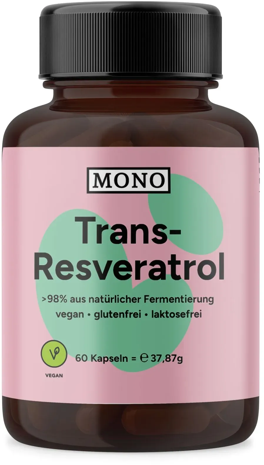 Mono Trans-Resveratrol Kapseln magensaftresistent 60 St