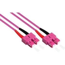 Good Connections Alcasa 15m, SC/SC, InfiniBand/Glasfaserkabel violett