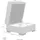 Home Affaire Stauraumhocker Tulio Polyester 80 x 45 x 80 cm Rot