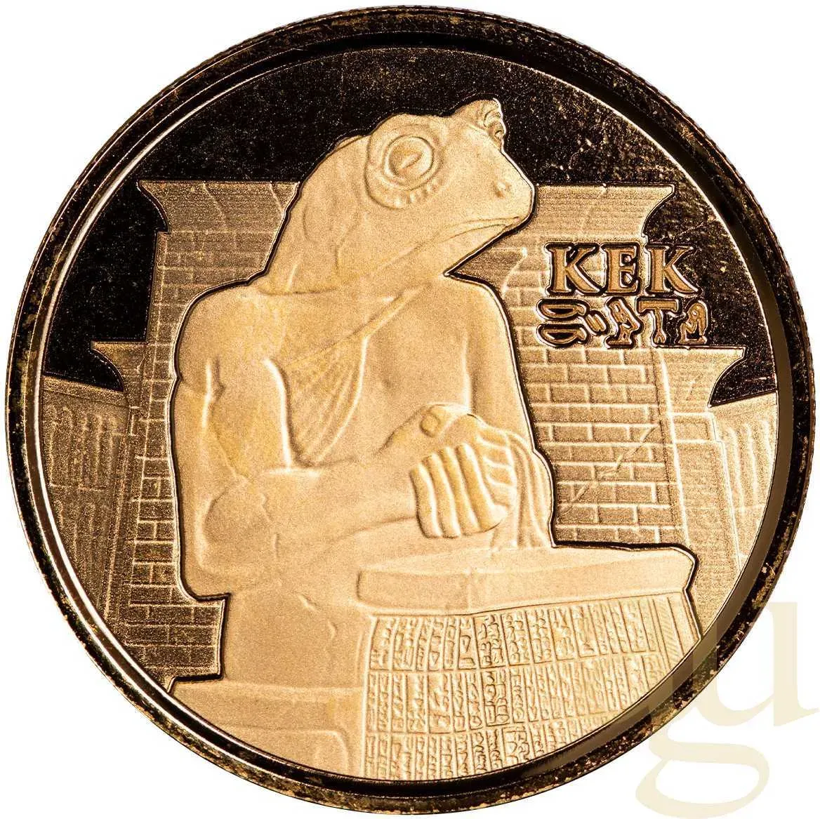 1 Unze Goldmünze Republic of Tschad Kek 2022 - Proof