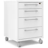VCM Prisme Büroschrank 48 x 49 x 68 cm Weiß