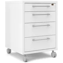 VCM Prisme Büroschrank 48 x 49 x 68 cm Weiß