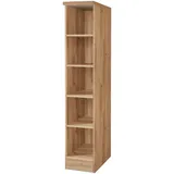 kochstation Regal 30 x 60 x 165 cm Braun
