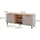 Vicco Marelle Lowboard 150 x 60 x 38 cm Greige/Artisan Holzwerkstoff