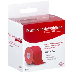 Draco Kinesiologietape 5 Cmx5 M Rot