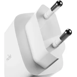 PURO PROLITE 25W USB-A / USB-C Wandladegerät - Weiß