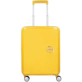 American Tourister Soundbox 4-Rollen Cabin 55 cm / 35,5-41 l golden yellow