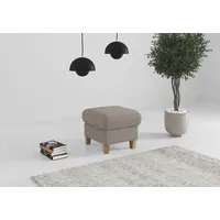 Home Affaire Polsterhocker Glendale mit Stauraum 58 x 48 x 58 cm Braun