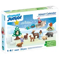 Playmobil Junior Adventskalender Schneeweihnacht 70297