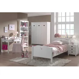 Vipack Kinderschreibtisch Amori Weiß