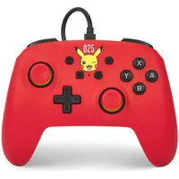 PowerA Pikachu Controller Rot Nintendo Switch
