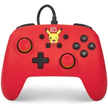PowerA Pikachu Controller Rot Nintendo Switch