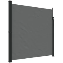 vidaXL Seitenmarkise 200 x 600 cm grau Polyester