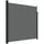 vidaXL Seitenmarkise 200 x 600 cm grau Polyester