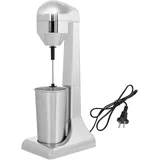 Standmixer, mit Zwei Gänge, 500ml Mixbehälter, Mini Smoothie Maker, Blender elektrisch, Küchenmixer, Shake Mixer 100W(Silber)