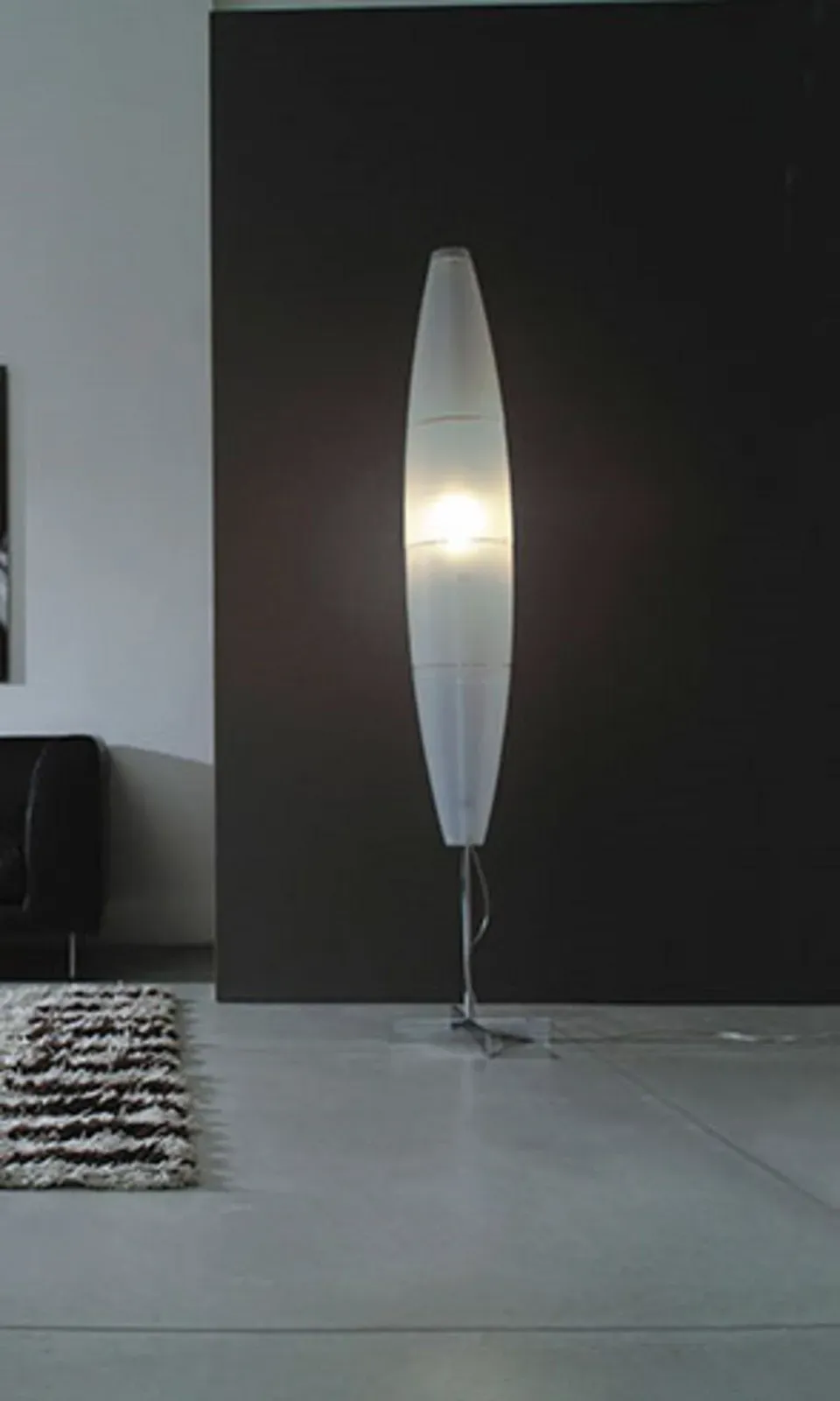 Stehleuchte Foscarini, dimmbar, Weiß, für Wohnzimmer, Metall - 173