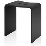 Decor Walther Stone Duschhocker 46 cm schwarz