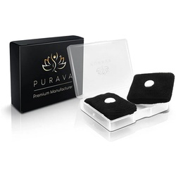 Purava Akupressur-System-Bandage Akupressur Armband gegen Übelkeit, 2 Stück (1er Pack)