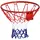 Homcom Basketballkorb 46 x H1,6 cm