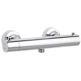 Schöner Wohnen SCHÖNER WOHNEN-Kollektion Duschthermostat »Dicu«, Duscharmatur mit Thermostat Verbrühschutz, Mischbatterie mit Schlauchanschluss 1/2"