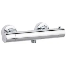 Schöner Wohnen SCHÖNER WOHNEN-Kollektion Duschthermostat »Dicu«, Duscharmatur mit Thermostat Verbrühschutz, Mischbatterie mit Schlauchanschluss 1/2"