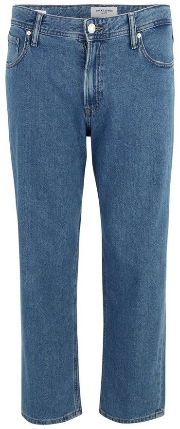 Jack & Jones Plus Loose-fit-Jeans Chris (1-tlg) Plain/ohne Details blau|braun 48